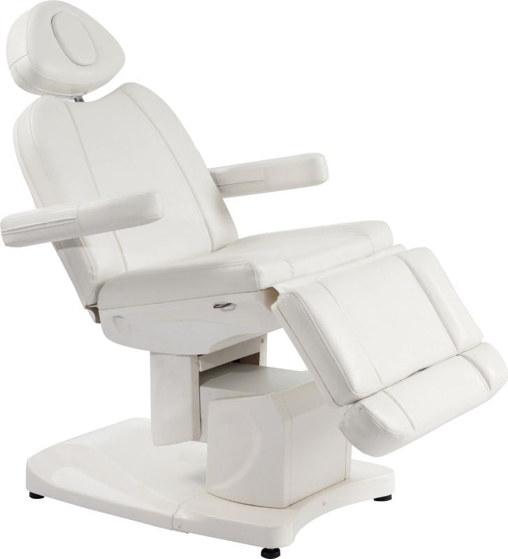 JoikenOpal011ElectricBeautyBedFrontAngleViewWhite