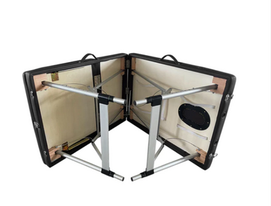 KarmaBluffPortableMassageTableFoldingOutBlack