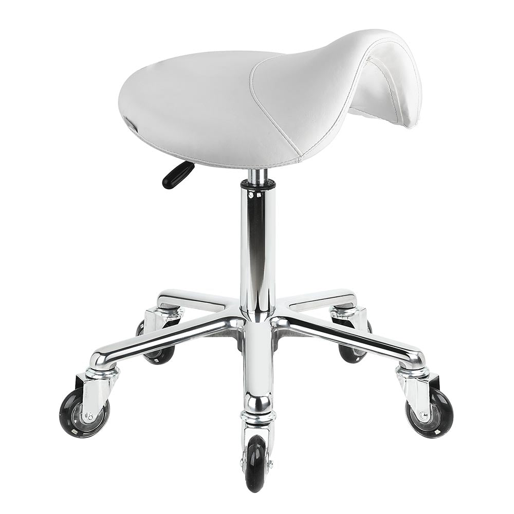 KarmaEvandaleSaddleStoolFrontAngleViewWhite_89f3a5e5-a7aa-4f2c-bdaa-93424ca11e6b