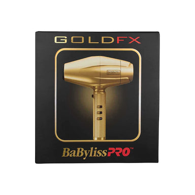 BabylissProGoldFXHairDryerFrontofBox
