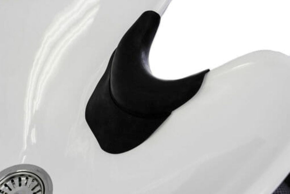 BasinNeckRubberLargeCushionFrontAngleView