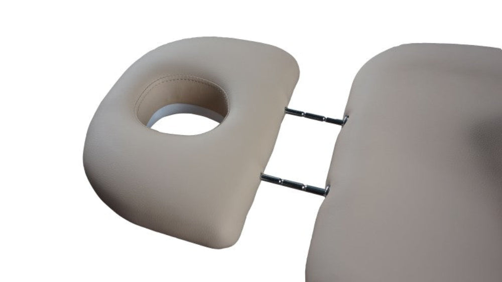 DeluxeClinicBedTPB17HeadrestLatte