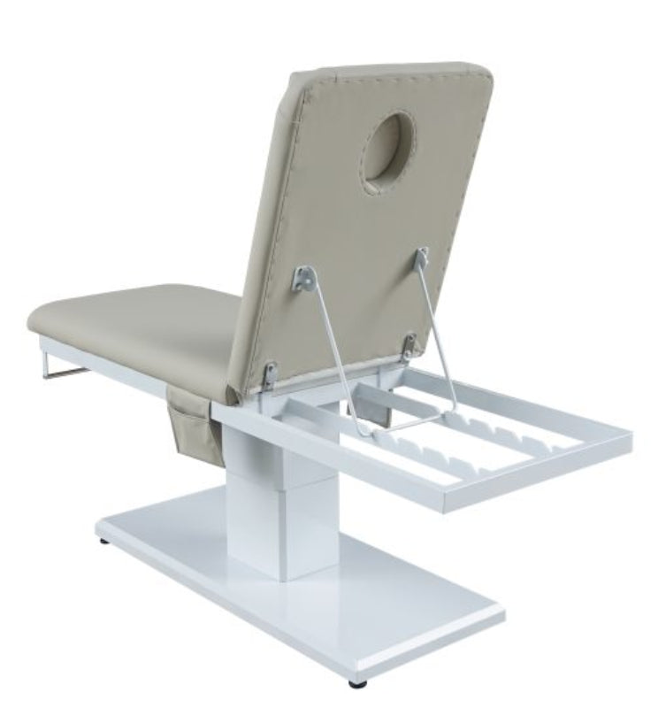 ElevateProElectricTreatmentBedBE27BackViewLatte