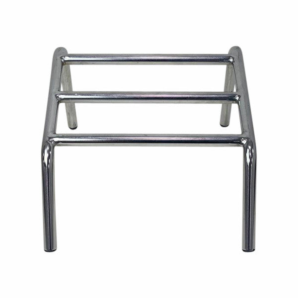 Joiken_3_Bar_Footrest_Chrome_Front_View