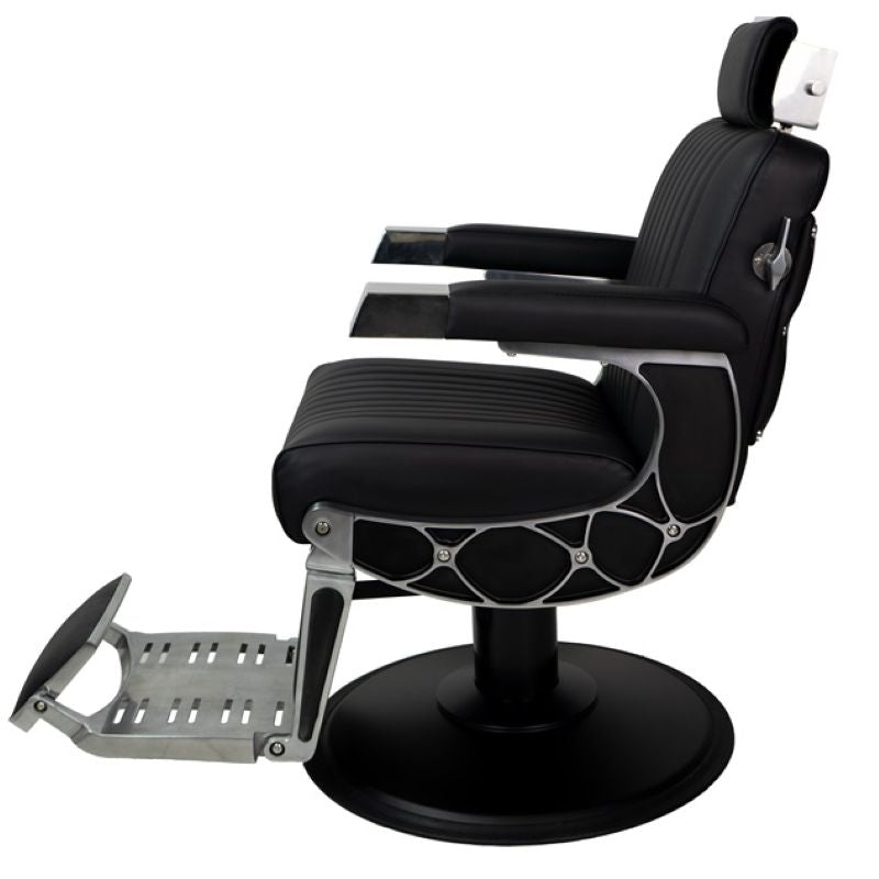 KARMACHANDLERBARBERCHAIRSideViewBlack
