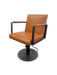 KarmaAlburySalonChairFrontAngleViewTan