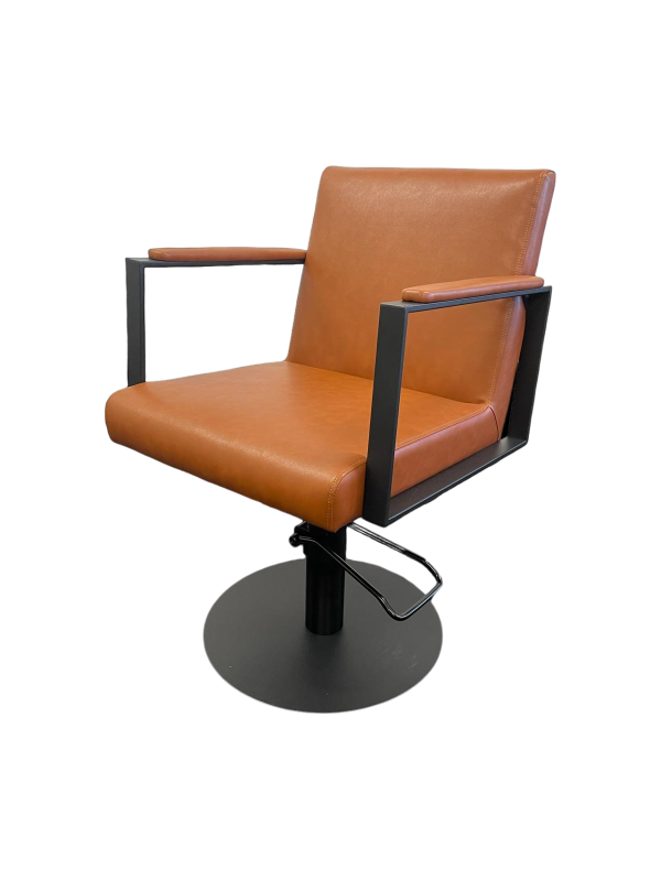 KarmaAlburySalonChairFrontAngleViewTan
