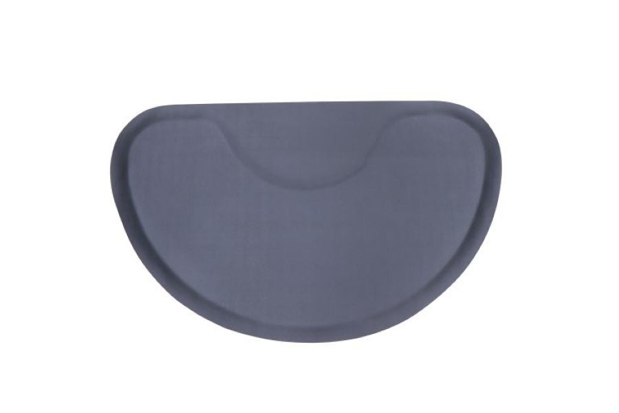 KarmaAntiFatigueMatThickRoundTopViewNoChairBlack