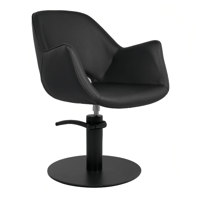 KarmaArmidaleSalonChairBlack_FrontAngleView