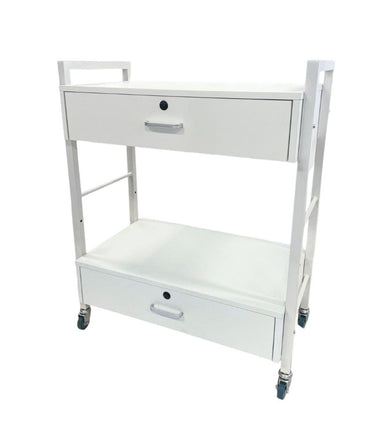 KarmaBakewellBeautyTrolleyWhiteFrontAngleView