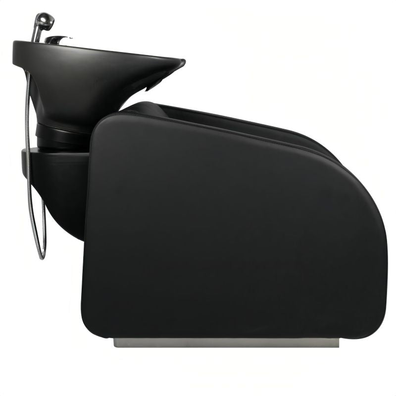 KarmaBallaratShampooBasinUnitBlack_SideView