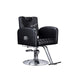 KarmaBatlowSalonChairFrontAngleViewBlack