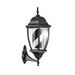 KarmaBlackIronWallMountBarberPoleBlackInsideLED