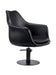 KarmaCronullaSalonChairBlackFrontAngleView