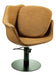KarmaCronullaSalonChairTanFrontAngleView