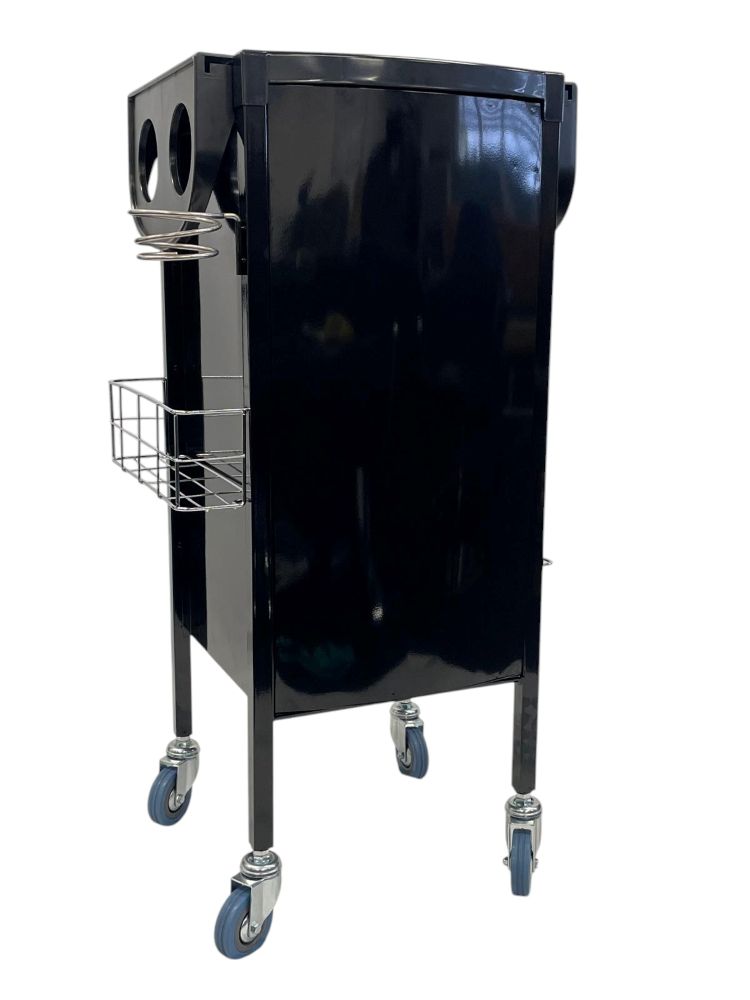 KarmaFlorinaLockableSalonTrolleyBackView