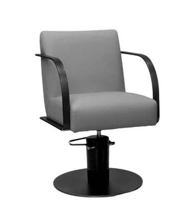 KarmaGosfordSalonChairGreyFrontAngleView
