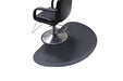 KarmaHairSalonMatRoundBaseBackAngleViewBlack