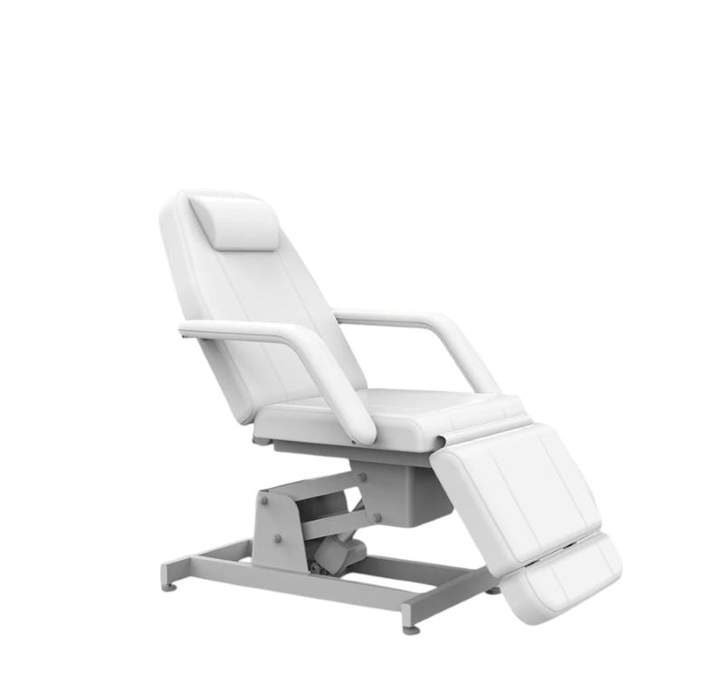 KarmaHamiltonPartElectricBeautyBedFrontAngleViewWhite