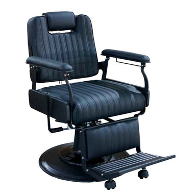 KarmaHawthornBarberChairBlackFrontAngleView