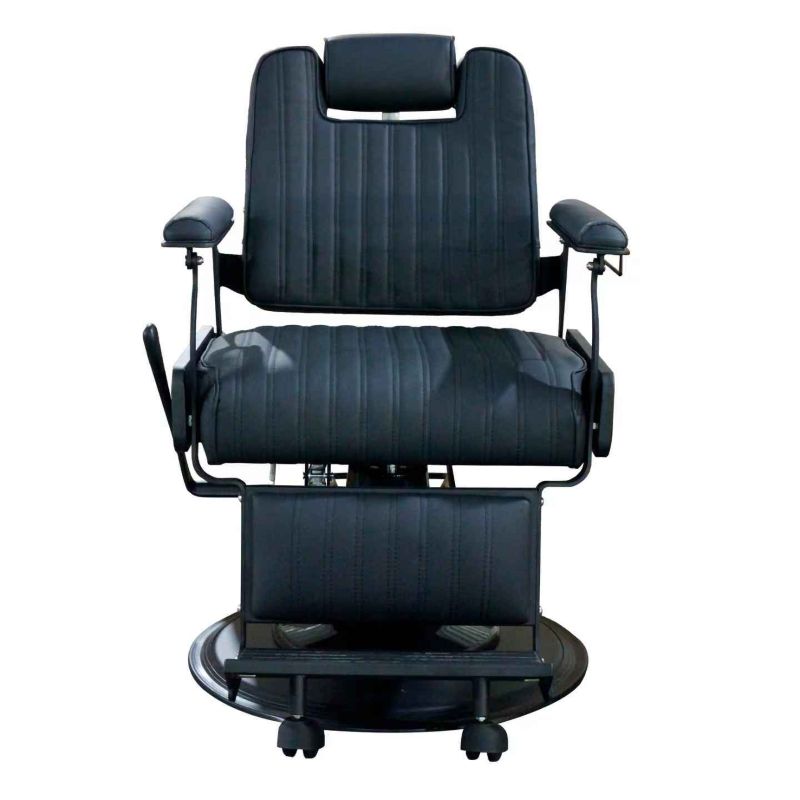 KarmaHawthornBarberChairBlackFrontView