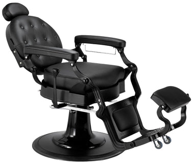 KarmaMackayBarberChair04140101FrontAngleViewBackrestTilted
