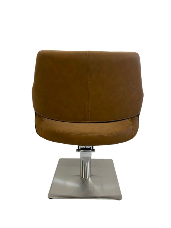 KarmaMudgeeSalonChairTanBackView