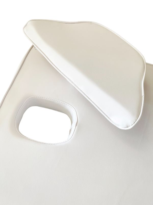 KarmaNapierMassageTableRemovableFaceHoleWhite