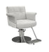 KarmaNowraSalonChairGreyFrontAngleView