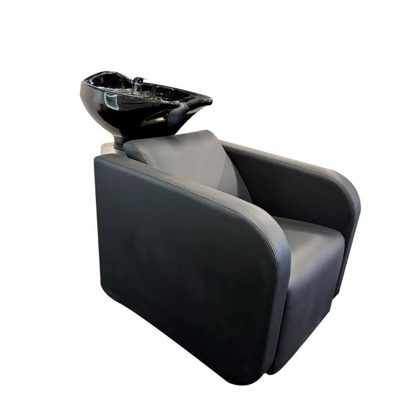 KarmaPremiumClunesElectricBasinUnitFrontAngleViewFootrestInBlack