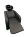 KarmaPremiumClunesManualBasinUnitFrontAngleFootrestOutBlackNoPattern