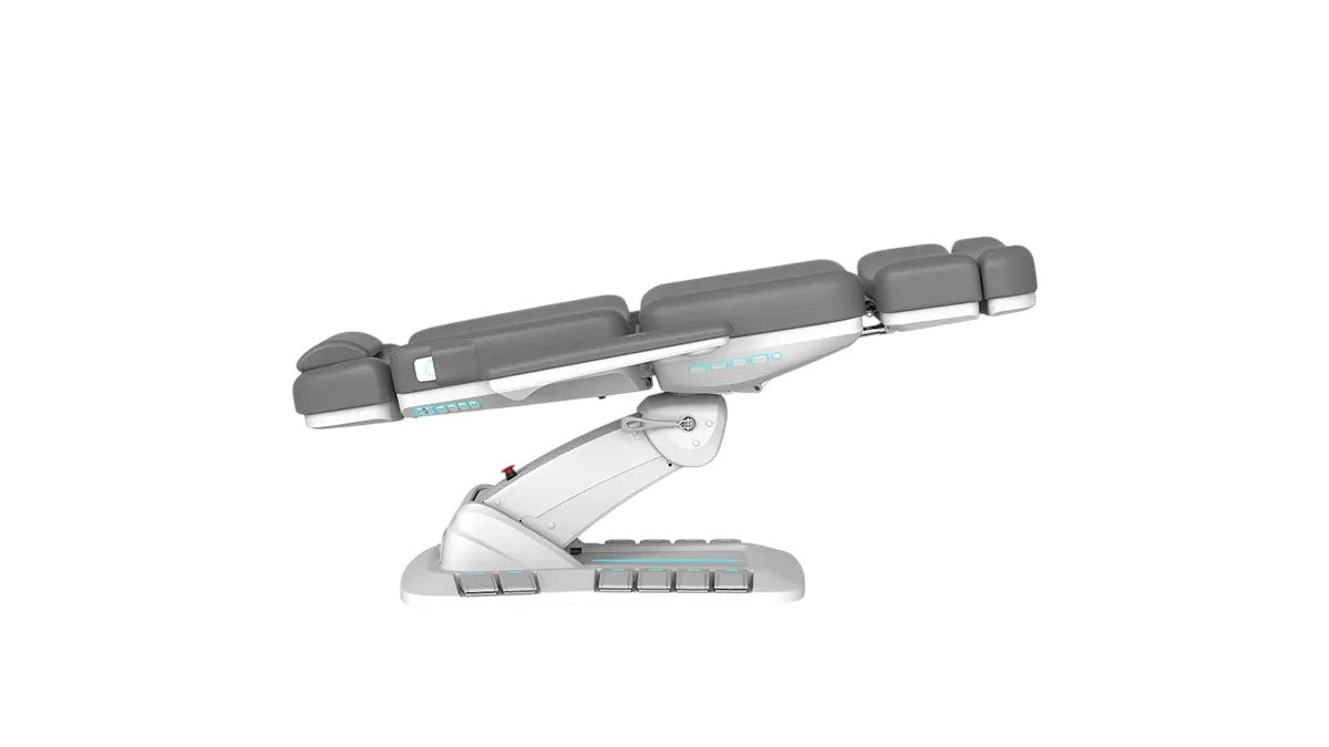KarmaQueenstownPremiumBeautyBedBlack09140110FlatanfReclinedSideView