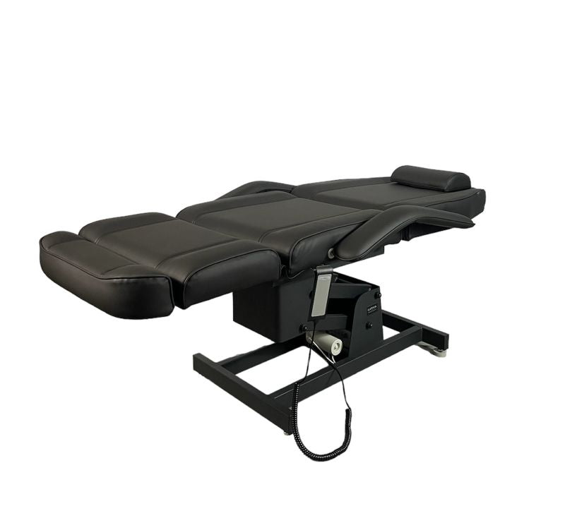 KarmaRotoruaElectricBeautyBedFrontAngleViewFlatBlack