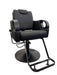 KarmaTumutRecliningSalonChairBlackFrontAngleView