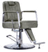 KarmaWollongongSalonChairGreyFrontAngleView