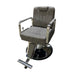 KarmaWollongongSalonChairGreyLeftFrontAngleView