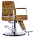 KarmaWollongongSalonChairTanFrontAngleView