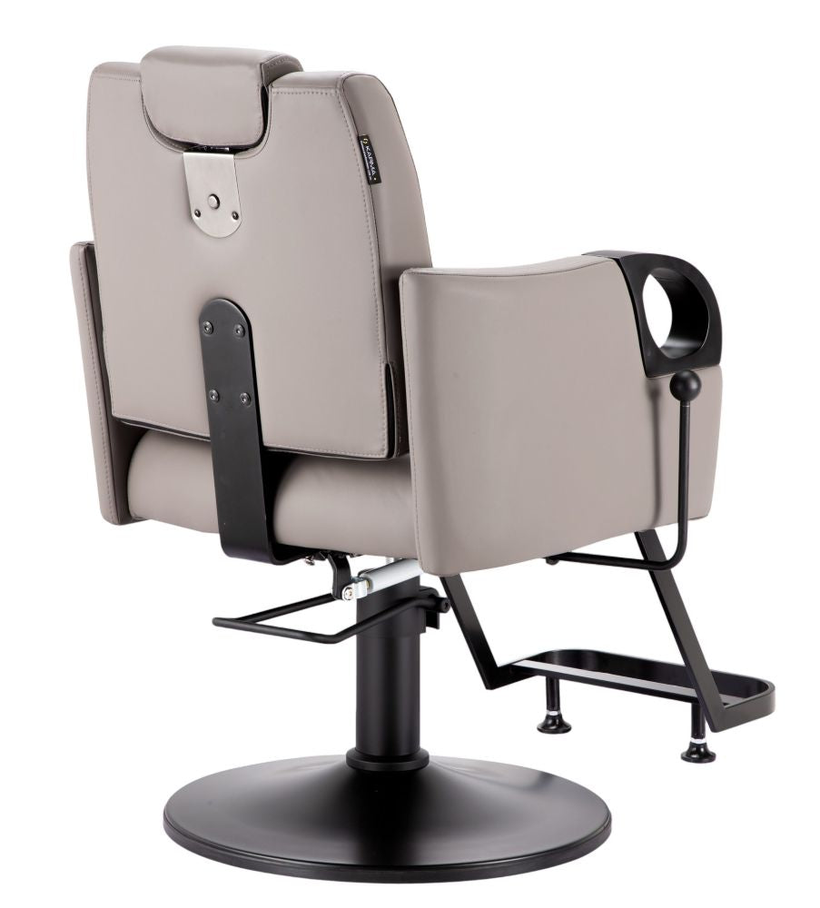 Karma_Tumut_Reclining_Salon_Chair_Fawn_Back_Angle_View