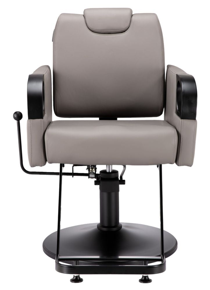 Karma_Tumut_Reclining_Salon_Chair_Fawn_Front_View