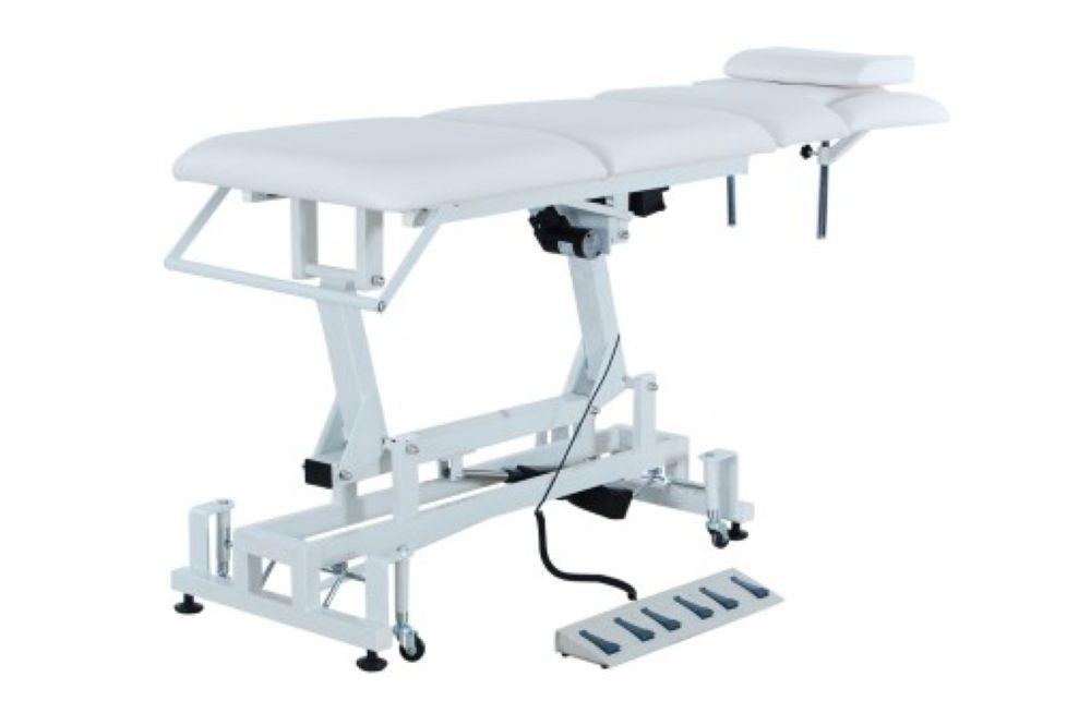 OsteoProTreatmentExaminationTableCB02FrontAngleViewReclined