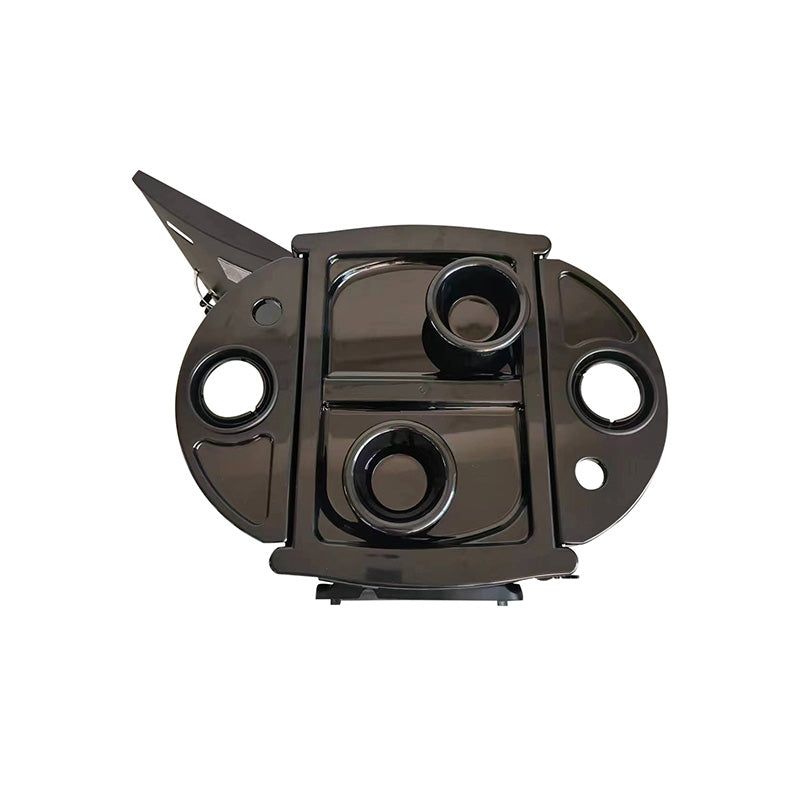 Top tray of Anton lockable salon trolley for tools and accessories