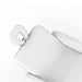 Close up of the adjustable crescent face cradle and headrest on a white beauty bed