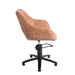 Side view of desert professional salon styling chair with modern design