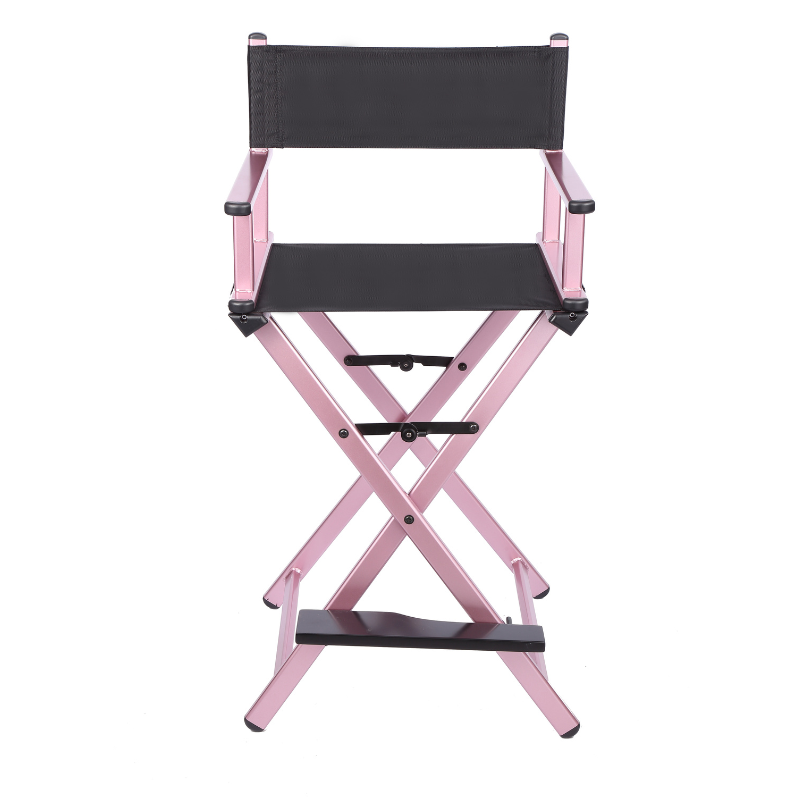 Pink professional makeup chair suitable for beauty salons