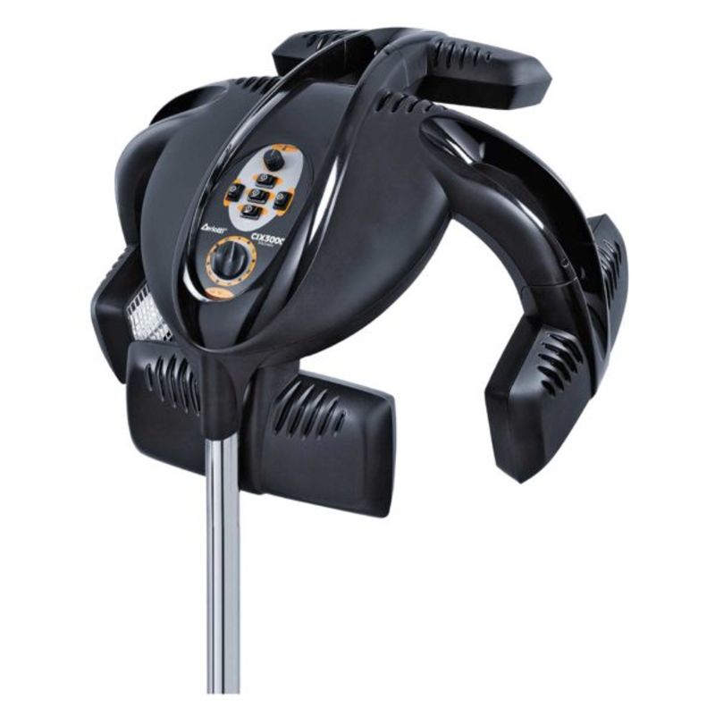 Adjustable heater hood on Joiken Ceriotti CIX3000 hair processor