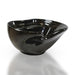 Coral black ceramic tilting shampoo basin for professional salon use