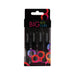 Framar Big Bite Clips 4 pack professional black hair sectioning clips in retail packaging
