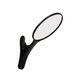 Single Framar Formula Friend clip showing the rubberised matte grip and white dry erase surface