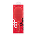 Framar Get Lucky Charm red professional detangle brush in branded retail packaging