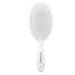 Framar Get Lucky professional detangle brush in Lucky white with pink pattern